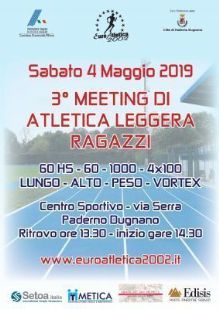 3 Meeting di Atletica Leggera - RAGAZZI